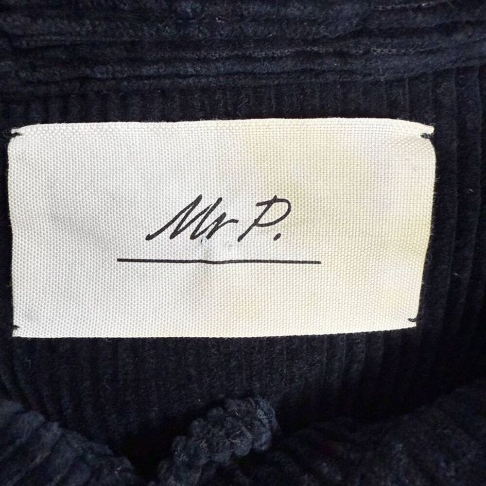 Mr. P. Single-Breasted Buttoned Jacket In Black C… - image 4